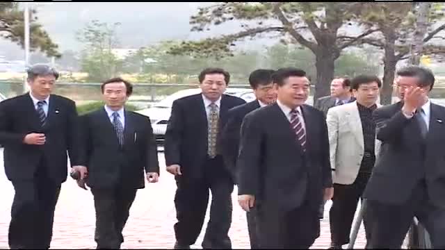 2001 경북 농업박람회 도지사 방문