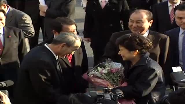 박근혜 前 한나라당 대표 경북도의회, 소방본부 방문