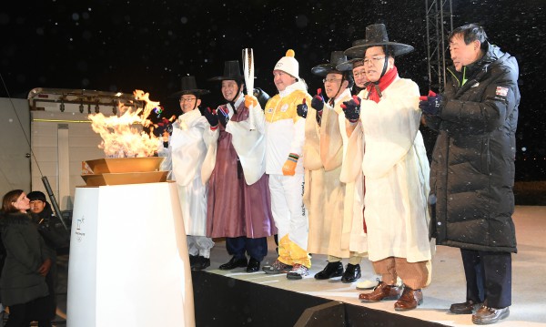 12.26 평창동계올림픽 성화봉송 축하행사 개막식