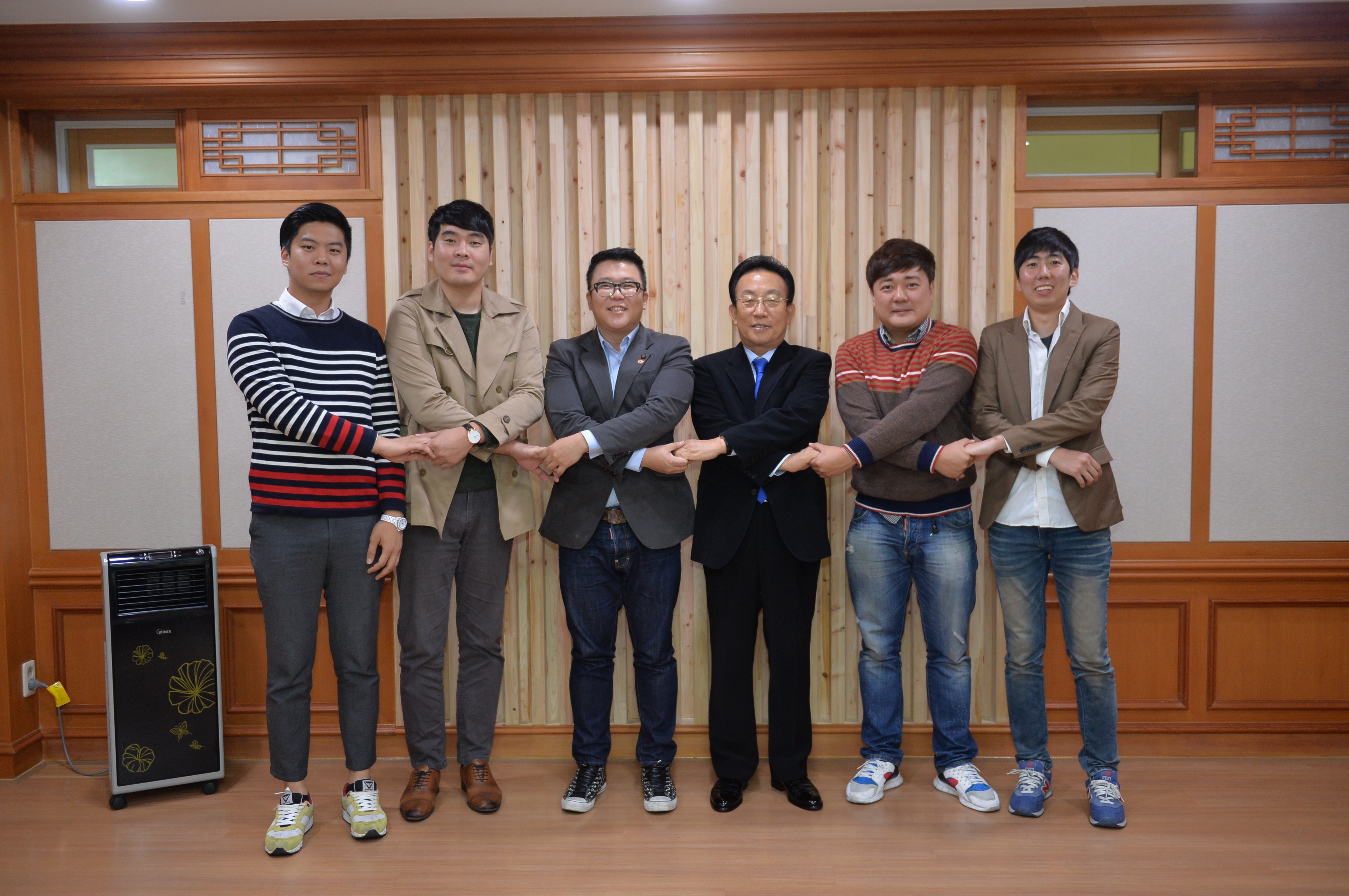 20141031 대학 총학생회장단 방문