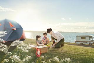 プルモンとムルモンを同時に楽しみたいなら ～ 慶尚北道 東海岸のキャンプ場！