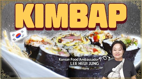 APEC D-50｜Easy-to-Make K-Kimbap for EveryoneㅣChef LEE HEUI JUNG